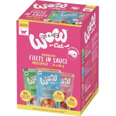 WOW.Pet WCA00085MP Nourriture humide pour chats - Filets de viande de haute qualité WOW.Pet WCA00085MP Nourriture humide pour chats - Filets de viande de haute qualité