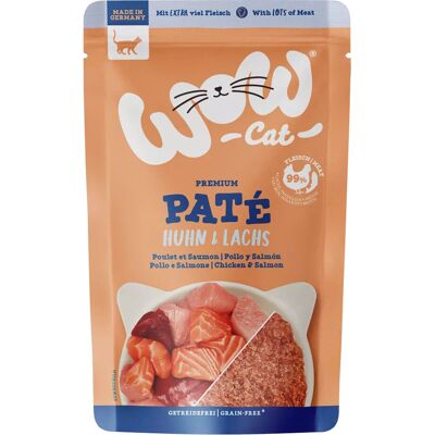WOW.Pet WCA00125CS Nourriture humide pour chats - Adulte, 125g WOW.Pet WCA00125CS Nourriture humide pour chats - Adulte, 125g