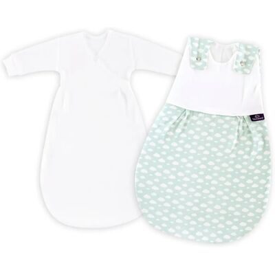 TRÄUMELAND Babyschlafsack Set Mint - Atmungsaktive Baumwolle TRÄUMELAND Babyschlafsack Set Mint - Atmungsaktive Baumwolle