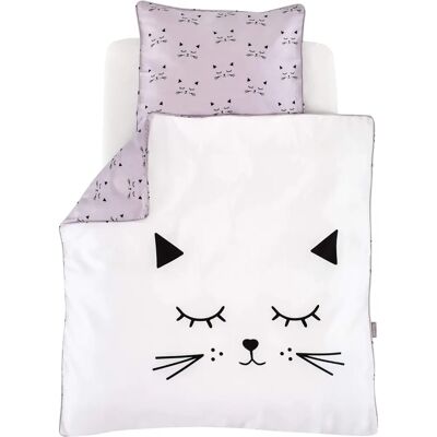 Linge de bébé Träumeland - Design chaton doux - 80x80 cm Linge de bébé Träumeland - Design chaton doux - 80x80 cm
