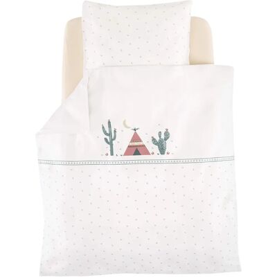 Träumeland Ropa de bebé - KAKTUSLIEBE - 80x80 cm - Ropa de bebé Träumeland Ropa de bebé - KAKTUSLIEBE - 80x80 cm - Ropa de bebé
