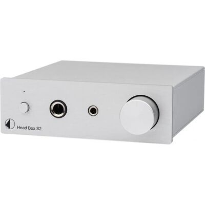 Pro-Ject Head Box S2 - Kuulokevahvistin - Hopea Pro-Ject Head Box S2 - Kuulokevahvistin - Hopea