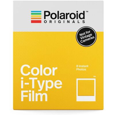 Polaroid i-Type Sofortbildfilm - 8 Stück - Weiß Polaroid i-Type Sofortbildfilm - 8 Stück - Weiß