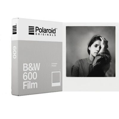 Film instantané noir et blanc Polaroid - 8 pcs - 88x107mm - pour 600 appareils Film instantané noir et blanc Polaroid - 8 pcs - 88x107mm - pour 600 appareils