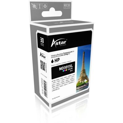 Astar Modell J510 Farbige Tintenpatrone - Tintenpatrone für HP Deskjet 15xx, 2050a, 2054a, 25xx, Envy 45xx, 55xx, Officejet 26xx, 4634 Astar Modell J510 Farbige Tintenpatrone - Tintenpatrone für HP Deskjet 15xx, 2050a, 2054a, 25xx, Envy 45xx, 55xx, Officejet 26xx, 4634