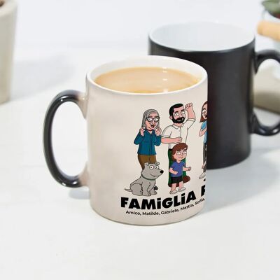 troppotogo - Tazza Personalisée Illustation Famille Séries Animée - Tasse - Publicité troppotogo - Tazza Personalisée Illustation Famille Séries Animée - Tasse - Publicité