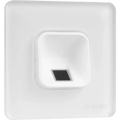 ekey xLine vingerafdrukset - Wit glazen frame - Inbouwmontage ekey xLine vingerafdrukset - Wit glazen frame - Inbouwmontage