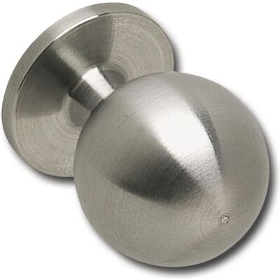 Technik Team Sirius 20mm pomo de muebles de acero inoxidable cepillado - Möbelknopf Technik Team Sirius 20mm pomo de muebles de acero inoxidable cepillado - Möbelknopf