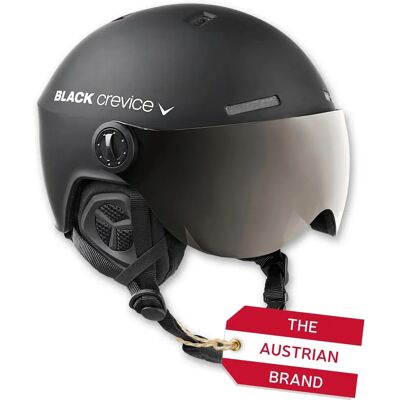 Casque de ski Crevice Gstaad - Noir, 51-53cm Casque de ski Crevice Gstaad - Noir, 51-53cm