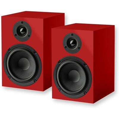 Pro-Ject - Speaker Box 5 E - Rouge - 2-way - Haut-parleur Pro-Ject - Speaker Box 5 E - Rouge - 2-way - Haut-parleur