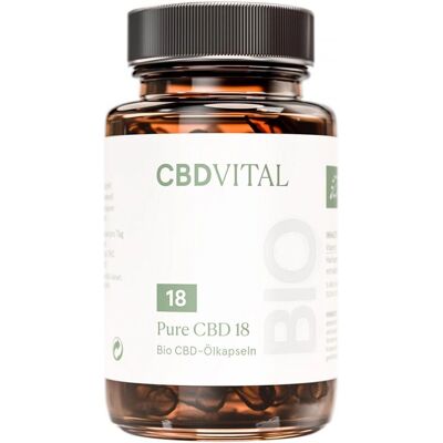 CBD Vital 18mg Vollspektrum Kapseln - CBD Kapseln CBD Vital 18mg Vollspektrum Kapseln - CBD Kapseln