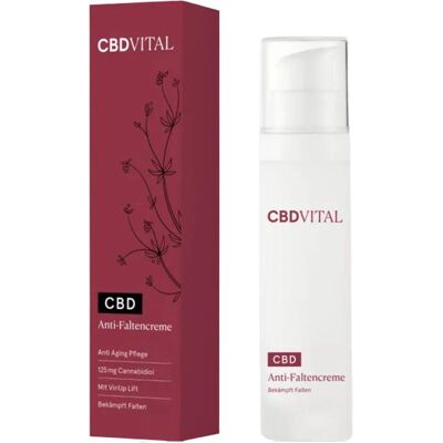 CBD Vital Anti-Faltencreme - Natürliche Anti-Aging Pflege CBD Vital Anti-Faltencreme - Natürliche Anti-Aging Pflege