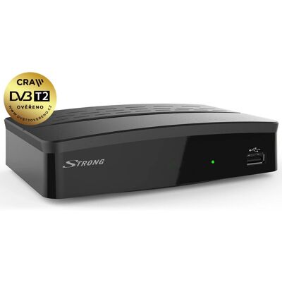 Strong SRT 8209 Decodificador TV - Full HD, Ethernet, Negro Strong SRT 8209 Decodificador TV - Full HD, Ethernet, Negro
