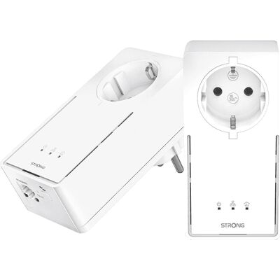 Strong Powerline 2000 Kit - Adaptateurs Ethernet Haut Débit Strong Powerline 2000 Kit - Adaptateurs Ethernet Haut Débit