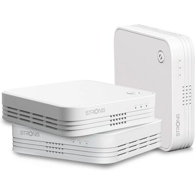 Strong Mesh Wi-Fi System - 6000 m² Coverage, Dual-Band, App Control - Wi-Fi 5 Strong Mesh Wi-Fi System - 6000 m² Coverage, Dual-Band, App Control - Wi-Fi 5