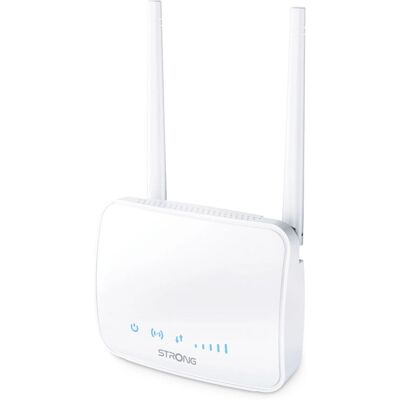 Strong 4G Router Appareil réseau cellulaire - WiFi 300Mbit/s - Publicité Strong 4G Router Appareil réseau cellulaire - WiFi 300Mbit/s - Publicité