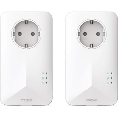 Kit PowerLine 1000 Strong - Ethernet LAN 1000 Mbit/s Blanc Kit PowerLine 1000 Strong - Ethernet LAN 1000 Mbit/s Blanc