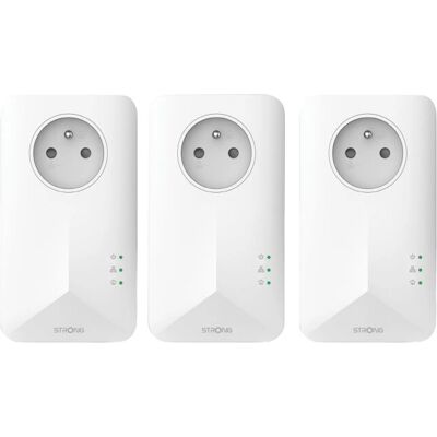 Strong Powerline 1000 Ethernet Blanc - Powerline 1000 - Publicité Strong Powerline 1000 Ethernet Blanc - Powerline 1000 - Publicité