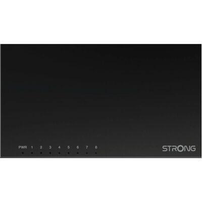 Switch Gigabit Strong SW8000M - Montaggio a parete - 8 porte Switch Gigabit Strong SW8000M - Montaggio a parete - 8 porte