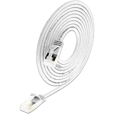 SLIM PKW-LIGHT-STP-K6A - Cavo di rete bianco 5m Cat6a U/FTP SLIM PKW-LIGHT-STP-K6A - Cavo di rete bianco 5m Cat6a U/FTP