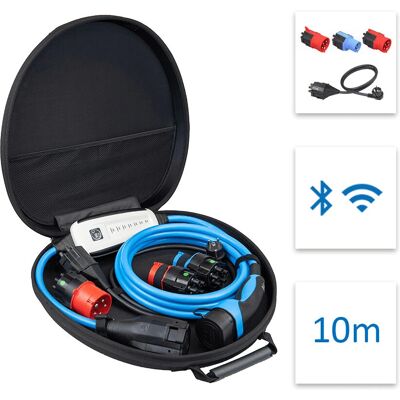 DiniTech (NRGkick) 12201001 Κινητός σταθμός φόρτισης - Μαύρο, Μπλε, Κόκκινο DiniTech (NRGkick) 12201001 Κινητός σταθμός φόρτισης - Μαύρο, Μπλε, Κόκκινο