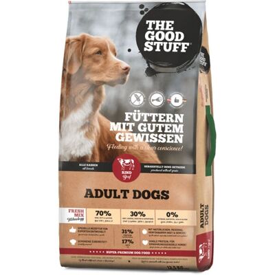 The Goodstuff Adult Beef Hundefutter - Premium, Ohne Getreide, 12,5kg The Goodstuff Adult Beef Hundefutter - Premium, Ohne Getreide, 12,5kg