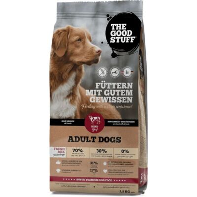 Becker-Schoell AG The Goodstuff Adult Beef Hundetrockenfutter - 2,5 kg Becker-Schoell AG The Goodstuff Adult Beef Hundetrockenfutter - 2,5 kg