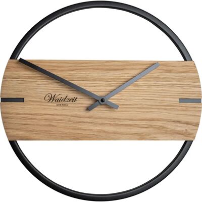 Waidzeit Eichenholz Tempus Wanduhr - Wanduhr Waidzeit Eichenholz Tempus Wanduhr - Wanduhr