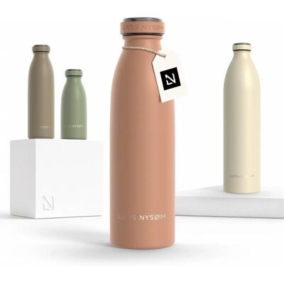 Lars Nysøm Garrafa de Água em Aço Inoxidável - Mantém as Bebidas Geladas - 500ml Lars Nysøm Garrafa de Água em Aço Inoxidável - Mantém as Bebidas Geladas - 500ml