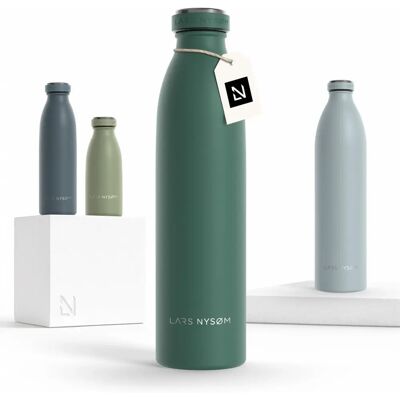 Lars Nysøm Garrafa de Água em Aço Inoxidável 'Ren' 750ml - Garrafa de água Lars Nysøm Garrafa de Água em Aço Inoxidável 'Ren' 750ml - Garrafa de água