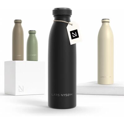 Lars Nysøm Garrafa de Água em Aço Inoxidável 'Ren' 500ml - Garrafa de água Lars Nysøm Garrafa de Água em Aço Inoxidável 'Ren' 500ml - Garrafa de água