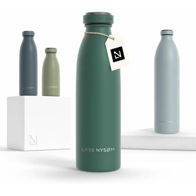 Lars Nysøm Garrafa de Água em Aço Inoxidável 'Ren' 500ml - Water Bottle Lars Nysøm Garrafa de Água em Aço Inoxidável 'Ren' 500ml - Water Bottle