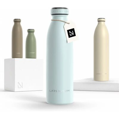 Lars Nysøm Garrafa de Água em Aço Inoxidável 'Ren' 500ml - Durável & À Prova de Vazamentos Lars Nysøm Garrafa de Água em Aço Inoxidável 'Ren' 500ml - Durável & À Prova de Vazamentos