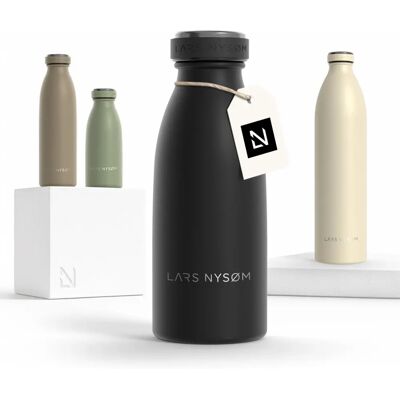 Lars Nysøm Garrafa de água em aço inoxidável 'Ren' 350ml Lars Nysøm Garrafa de água em aço inoxidável 'Ren' 350ml