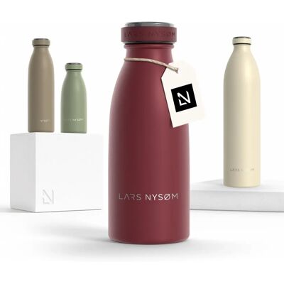 Lars Nysøm Garrafa de Água em Aço Inoxidável 'Ren' 350ml Lars Nysøm Garrafa de Água em Aço Inoxidável 'Ren' 350ml