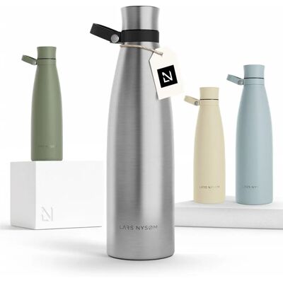Bouteille d'eau en acier inoxydable 'Nåde' de Lars Nysøm - Bouteille d'eau - Publicité Bouteille d'eau en acier inoxydable 'Nåde' de Lars Nysøm - Bouteille d'eau - Publicité