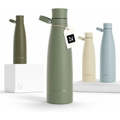 Bouteille d'eau en acier inoxydable Lars Nysøm - Durable, Isolée, Sans BPA - Publicité Bouteille d'eau en acier inoxydable Lars Nysøm - Durable, Isolée, Sans BPA - Publicité