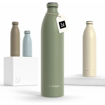 Lars Nysøm Garrafa de Água em Aço Inoxidável 'Pura' 1500ml - Garrafa de Água Lars Nysøm Garrafa de Água em Aço Inoxidável 'Pura' 1500ml - Garrafa de Água