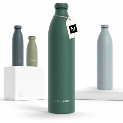 Lars Nysøm Garrafa de água de aço inoxidável 'Rein' 1500ml - Garrafa de água Lars Nysøm Garrafa de água de aço inoxidável 'Rein' 1500ml - Garrafa de água