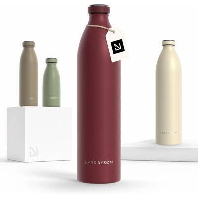 Lars Nysøm Garrafa de Água em Aço Inoxidável 'Rein' 1500ml - Garrafa de Água Lars Nysøm Garrafa de Água em Aço Inoxidável 'Rein' 1500ml - Garrafa de Água