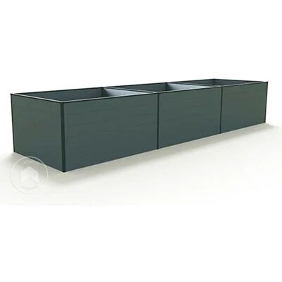 GFP Modular Hochbeet - Anthrazit, 4.44m - Gemüse & Kräuter GFP Modular Hochbeet - Anthrazit, 4.44m - Gemüse & Kräuter