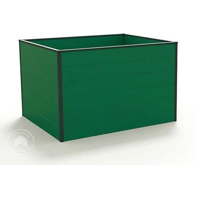 GFP Aluminium Grönt Upphöjt Trädgårdsbädd - 1,19x1,19m GFP Aluminium Grönt Upphöjt Trädgårdsbädd - 1,19x1,19m