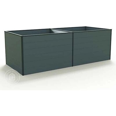 GFP Aluminium Raised Garden Bed - Modular, 77-150cm, Weatherproof GFP Aluminium Raised Garden Bed - Modular, 77-150cm, Weatherproof