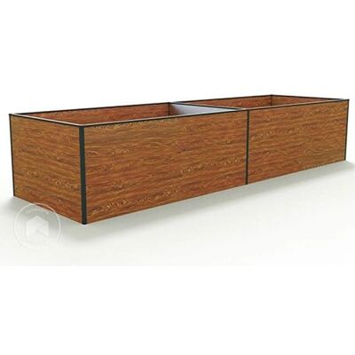 GFP Aluminium Hochbeet - Modular, 1,5x3,87m - Gartentyp GFP Aluminium Hochbeet - Modular, 1,5x3,87m - Gartentyp