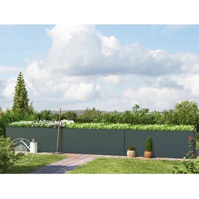 GFP Aluminium Raised Garden Bed - Expandable, Weatherproof, 1.19x5.79m GFP Aluminium Raised Garden Bed - Expandable, Weatherproof, 1.19x5.79m