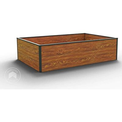 GFP Aluminium Raised Garden Bed - Low Height, Weatherproof - 1.5m GFP Aluminium Raised Garden Bed - Low Height, Weatherproof - 1.5m