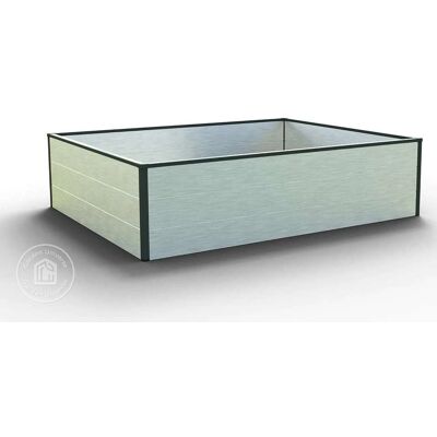 GFP Aluminium Raised Garden Bed - 150x119x39cm GFP Aluminium Raised Garden Bed - 150x119x39cm