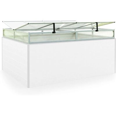 GFP Garten Hochbeet - Langlebige Aluminium-Polycarbonat-Abdeckung - Verschiedene Formen GFP Garten Hochbeet - Langlebige Aluminium-Polycarbonat-Abdeckung - Verschiedene Formen