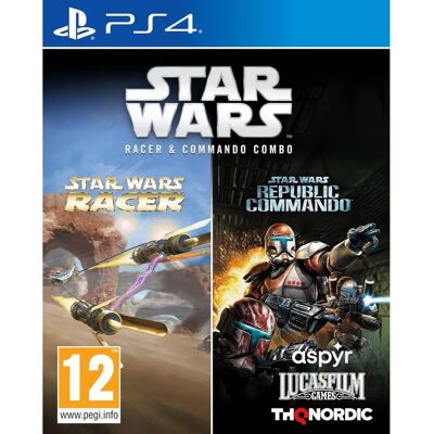 Star Wars: Racer & Commando Combo: Star Wars: Racer + Star Wars: Republic Commando - PS4 Star Wars: Racer & Commando Combo: Star Wars: Racer + Star Wars: Republic Commando - PS4
