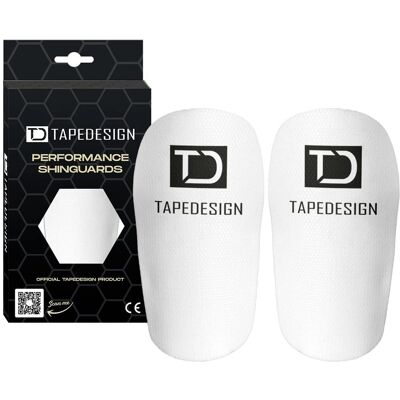 TapeDesign Tube - Fehér - Felnőtt labdarúgó lábszárvédő TapeDesign Tube - Fehér - Felnőtt labdarúgó lábszárvédő